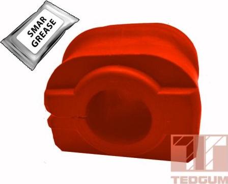Tedgum 00137129 - Втулка, стабілізатор autozip.com.ua