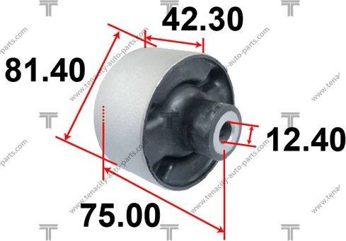 Tenacity AAMMI1059 - Сайлентблок, важеля підвіски колеса autozip.com.ua