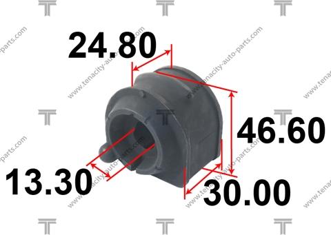 Tenacity ASBMA1018 - Втулка, стабілізатор autozip.com.ua