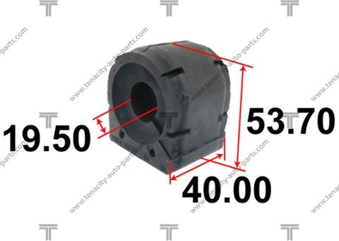 Tenacity ASBMA1022 - Втулка, стабілізатор autozip.com.ua