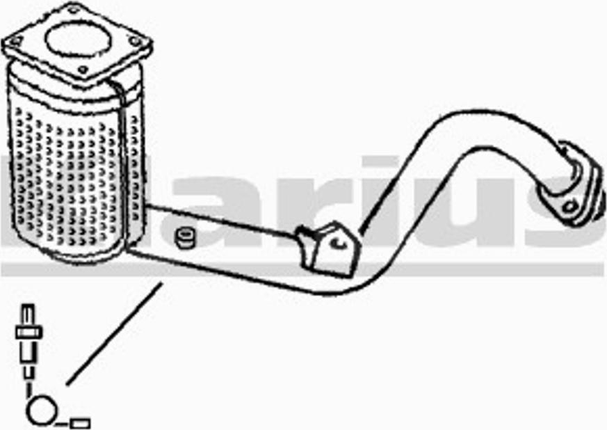 TESH 321584 - Каталізатор autozip.com.ua