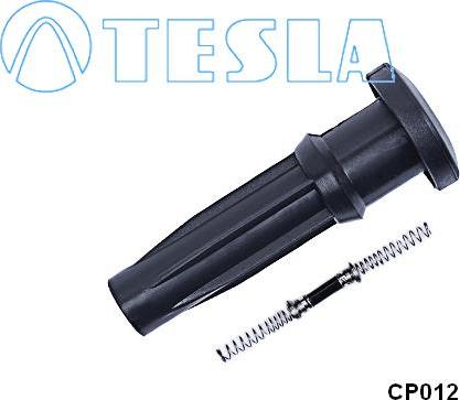 TESLA CP012 - Вилка, свічка запалювання autozip.com.ua