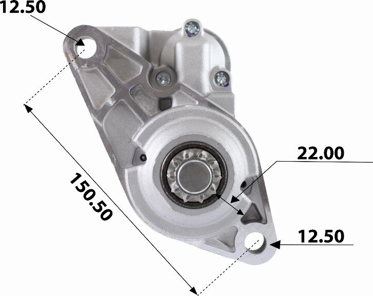 TESLA TECHNICS TT15319 PRO - Стартер autozip.com.ua