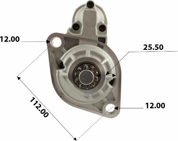 TESLA TECHNICS TT15326 PRO - Стартер autozip.com.ua