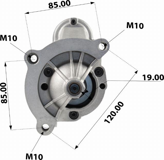TESLA TECHNICS TT15263 PRO - Стартер autozip.com.ua