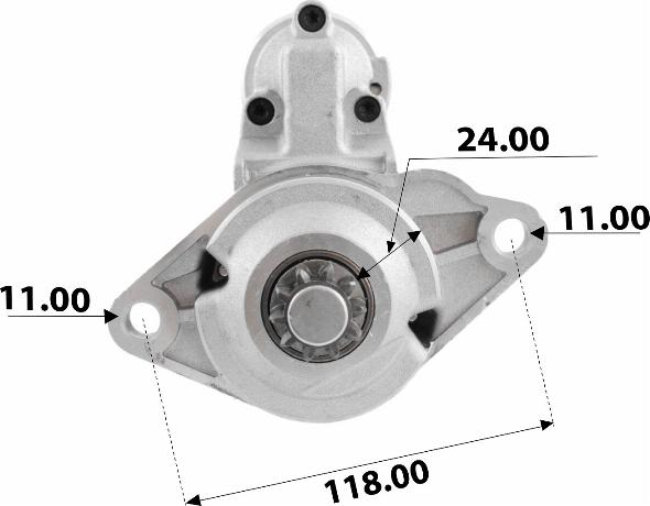 TESLA TECHNICS TT16342 PRO - Стартер autozip.com.ua