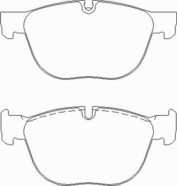 Textar 2417091 - Гальмівні колодки, дискові гальма autozip.com.ua