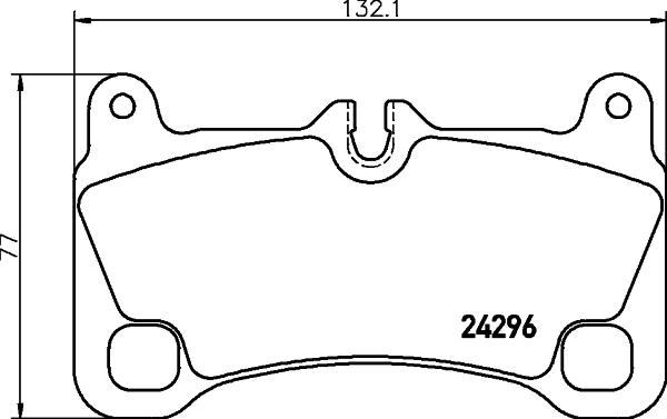 Textar 2429601 - Гальмівні колодки, дискові гальма autozip.com.ua