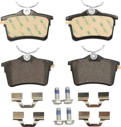 Textar 2476501 - Гальмівні колодки, дискові гальма autozip.com.ua
