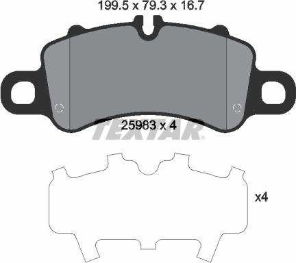 BENDIX BPD2305 - Гальмівні колодки, дискові гальма autozip.com.ua