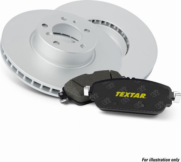 Textar 2433601-1638-00 - Комплект гальм, дисковий гальмівний механізм autozip.com.ua