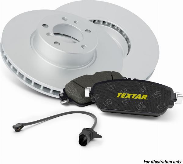 Textar 2240201-2826-00 - Комплект гальм, дисковий гальмівний механізм autozip.com.ua