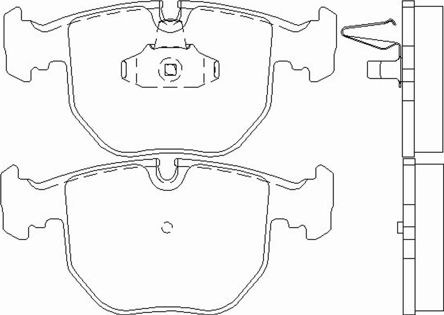 Textar 2148691 - Гальмівні колодки, дискові гальма autozip.com.ua