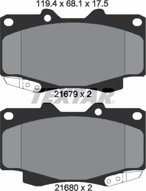 HELLA PAGID 355034061 - Гальмівні колодки, дискові гальма autozip.com.ua