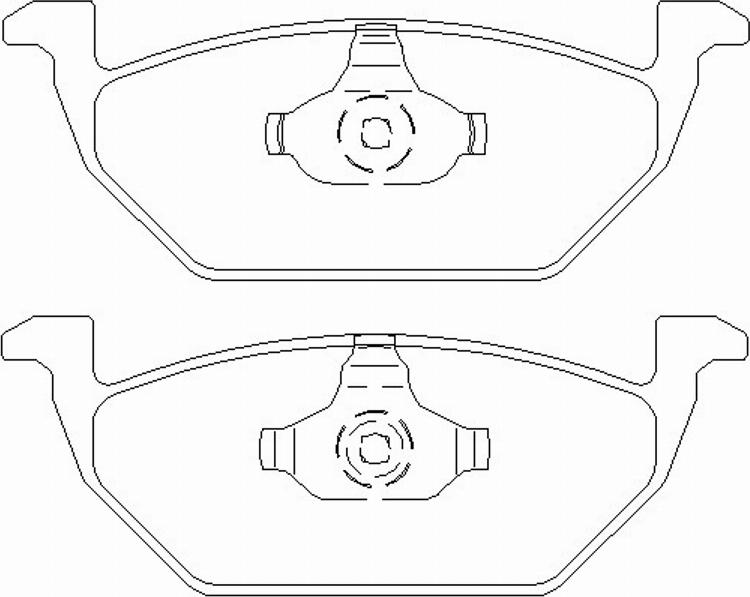 Textar 2313091 - Гальмівні колодки, дискові гальма autozip.com.ua