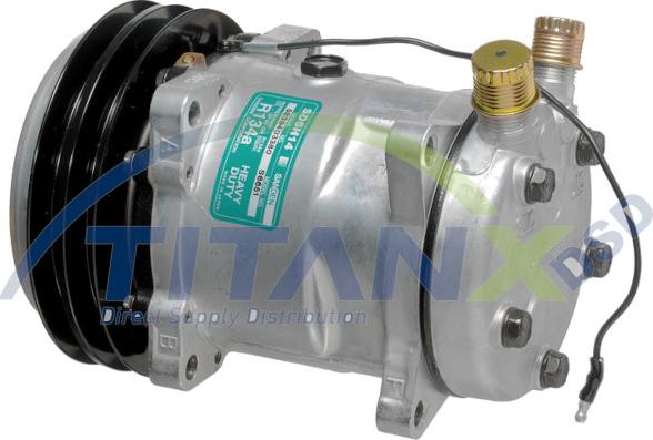 TITANX CM509048 - Компресор, кондиціонер autozip.com.ua