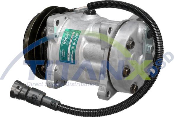 TITANX CM339002 - Компресор, кондиціонер autozip.com.ua