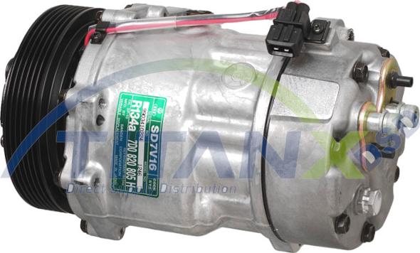 TITANX CM339004 - Компресор, кондиціонер autozip.com.ua