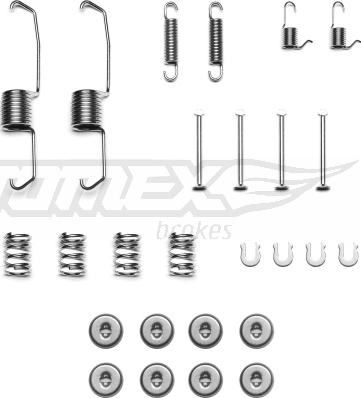 TOMEX brakes TX 40-49 - Комплектуючі, барабанний гальмівний механізм autozip.com.ua