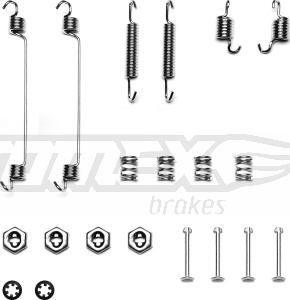 TOMEX brakes TX 40-14 - Комплектуючі, барабанний гальмівний механізм autozip.com.ua