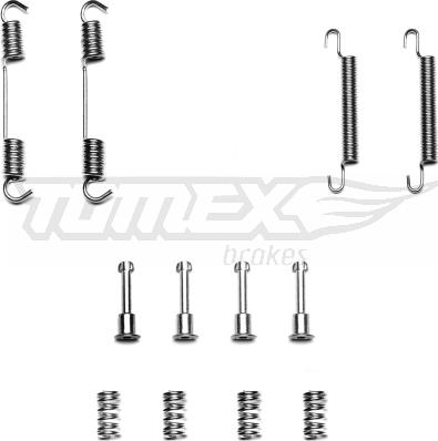 TOMEX brakes TX 40-11 - Комплектуючі, барабанний гальмівний механізм autozip.com.ua