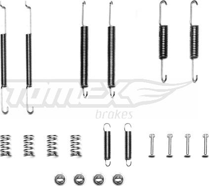 TOMEX brakes TX 40-12 - Комплектуючі, барабанний гальмівний механізм autozip.com.ua