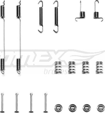 TOMEX brakes TX 40-31 - Комплектуючі, барабанний гальмівний механізм autozip.com.ua