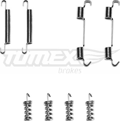 TOMEX brakes TX 40-33 - Комплектуючі, барабанний гальмівний механізм autozip.com.ua