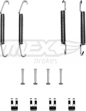 TOMEX brakes TX 40-27 - Комплектуючі, барабанний гальмівний механізм autozip.com.ua