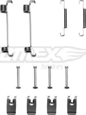 TOMEX brakes TX 40-79 - Комплектуючі, барабанний гальмівний механізм autozip.com.ua