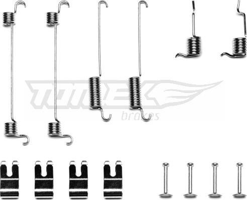 TOMEX brakes TX 40-71 - Комплектуючі, барабанний гальмівний механізм autozip.com.ua