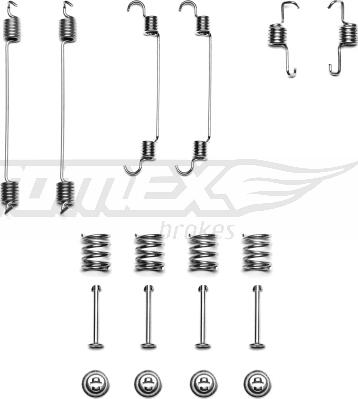 TOMEX brakes TX 41-66 - Комплектуючі, барабанний гальмівний механізм autozip.com.ua