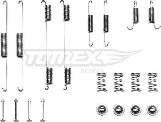 TOMEX brakes TX 41-79 - Комплектуючі, барабанний гальмівний механізм autozip.com.ua