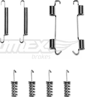TOMEX brakes TX 42-00 - Комплектуючі, барабанний гальмівний механізм autozip.com.ua