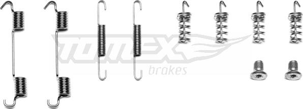 TOMEX brakes TX 42-08 - Комплектуючі, барабанний гальмівний механізм autozip.com.ua