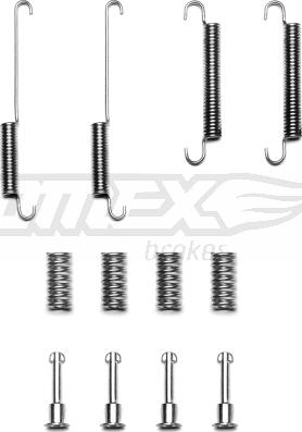 TOMEX brakes TX 42-02 - Комплектуючі, барабанний гальмівний механізм autozip.com.ua