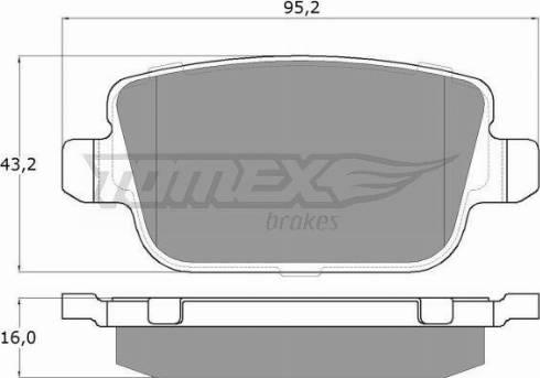 Textar 8429D1314 - Гальмівні колодки, дискові гальма autozip.com.ua