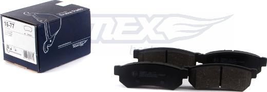 TOMEX brakes TX 16-77 - Гальмівні колодки, дискові гальма autozip.com.ua