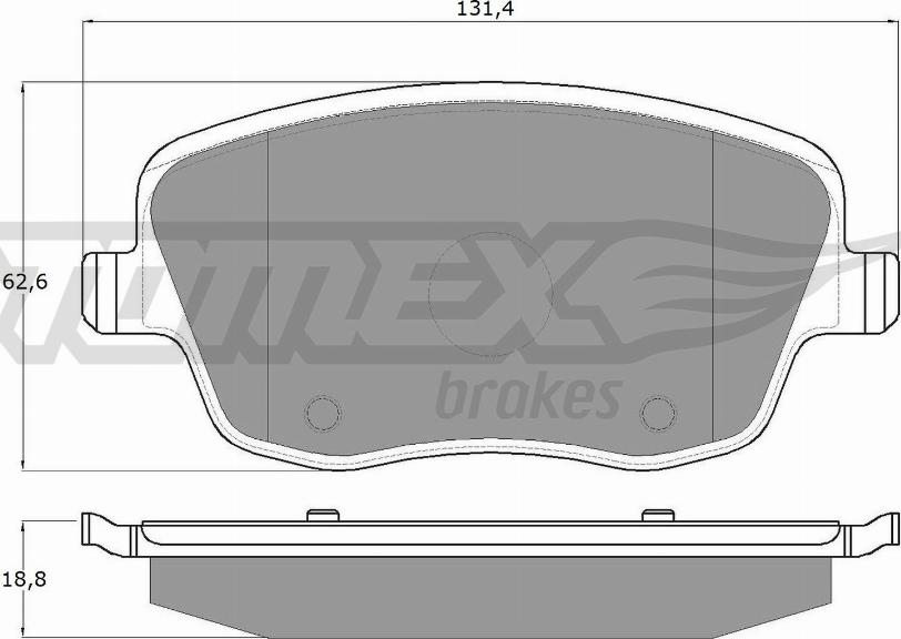 Japanparts JPA0935 - Гальмівні колодки, дискові гальма autozip.com.ua