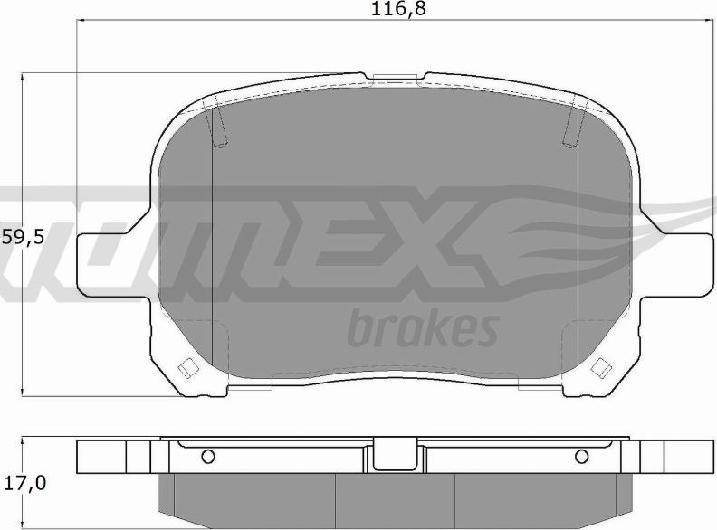 BOSCH F 005 X10 307 - Гальмівні колодки, дискові гальма autozip.com.ua