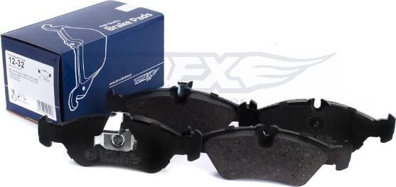 TOMEX brakes TX 12-32 - Гальмівні колодки, дискові гальма autozip.com.ua