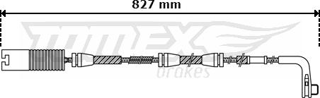 TOMEX brakes TX 30-50 - Сигналізатор, знос гальмівних колодок autozip.com.ua