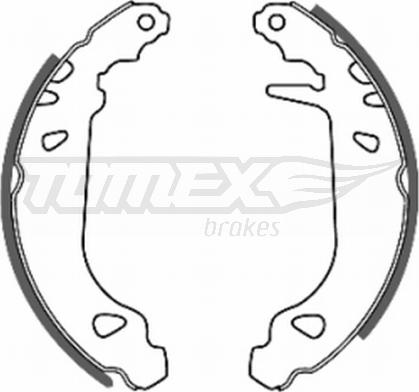 TOMEX brakes TX 20-45 - Комплект гальм, барабанний механізм autozip.com.ua