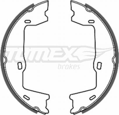 TOMEX brakes TX 20-69 - Комплект гальм, барабанний механізм autozip.com.ua