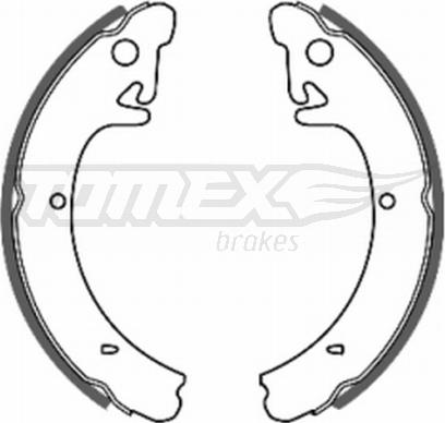 TOMEX brakes TX 20-09 - Комплект гальм, барабанний механізм autozip.com.ua