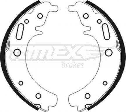 TOMEX brakes TX 20-12 - Комплект гальм, барабанний механізм autozip.com.ua