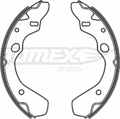 TOMEX brakes TX 20-38 - Комплект гальм, барабанний механізм autozip.com.ua