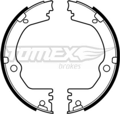 TOMEX brakes TX 23-48 - Комплект гальм, барабанний механізм autozip.com.ua