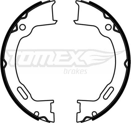 TOMEX brakes TX 22-62 - Комплект гальм, барабанний механізм autozip.com.ua