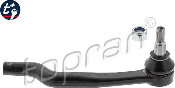 Topran 400 637 - Наконечник рульової тяги, кульовий шарнір autozip.com.ua